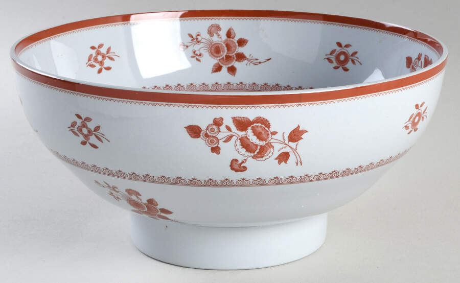 Gloucester Red (Fine Stone) 10" Large Salad Serving Bowl by Spode-1