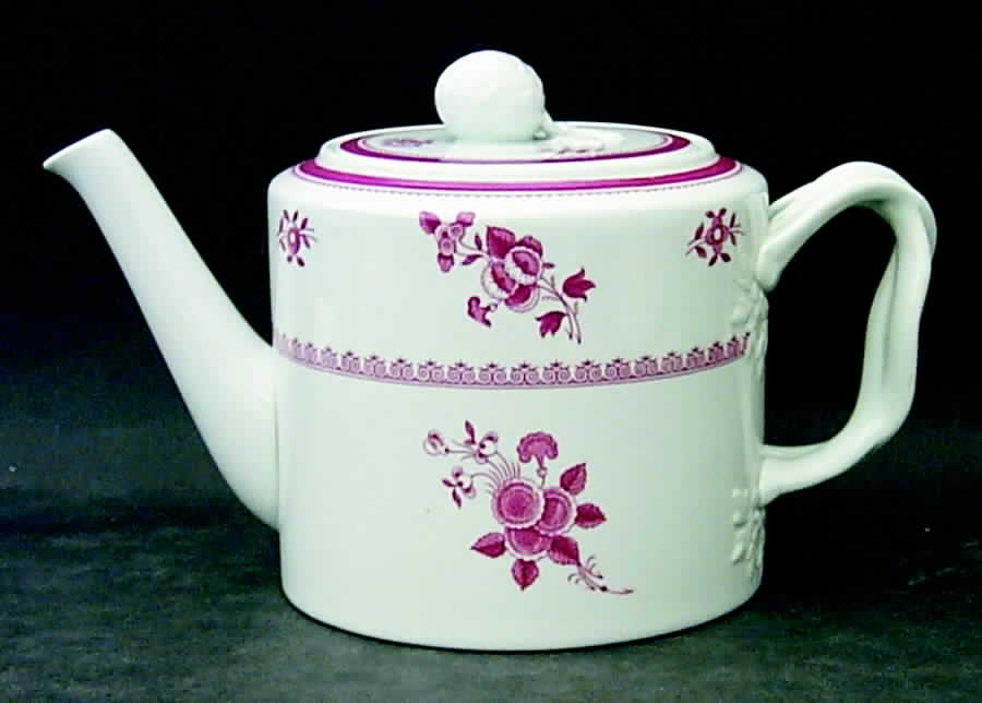 Gloucester Red (Fine Stone) Teapot & Lid by Spode-1