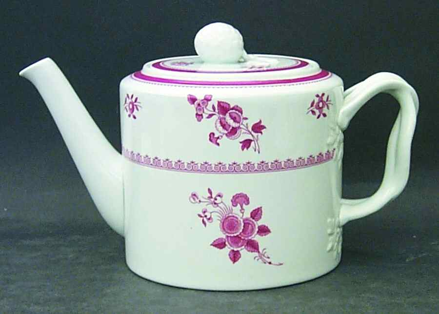 Gloucester Red (Fine Stone) Small Teapot & Lid by Spode-1
