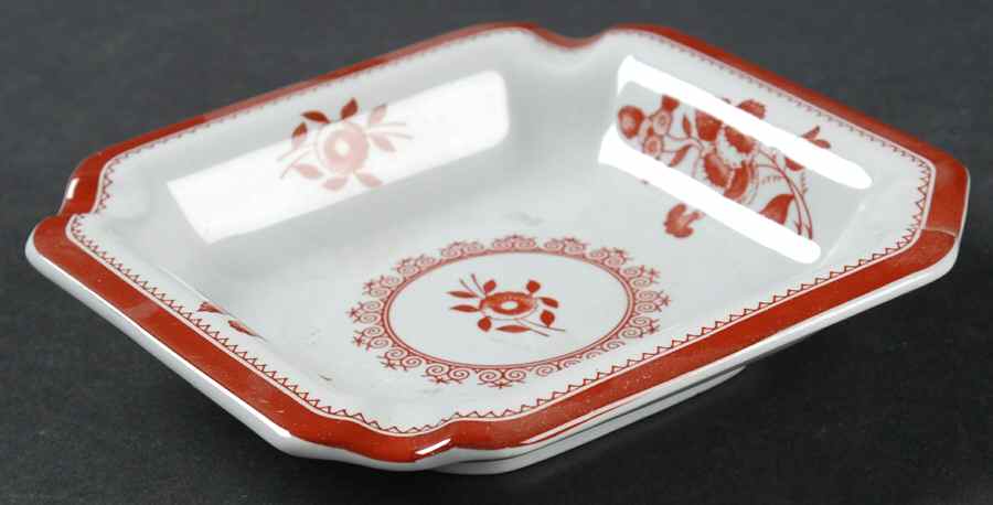 Gloucester Red (Fine Stone) Small Ashtray by Spode-1
