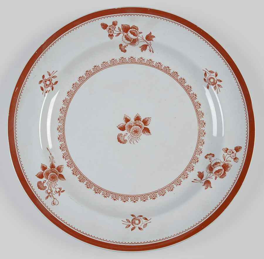 Gloucester Red (Fine Stone) Salad Plate by Spode-1