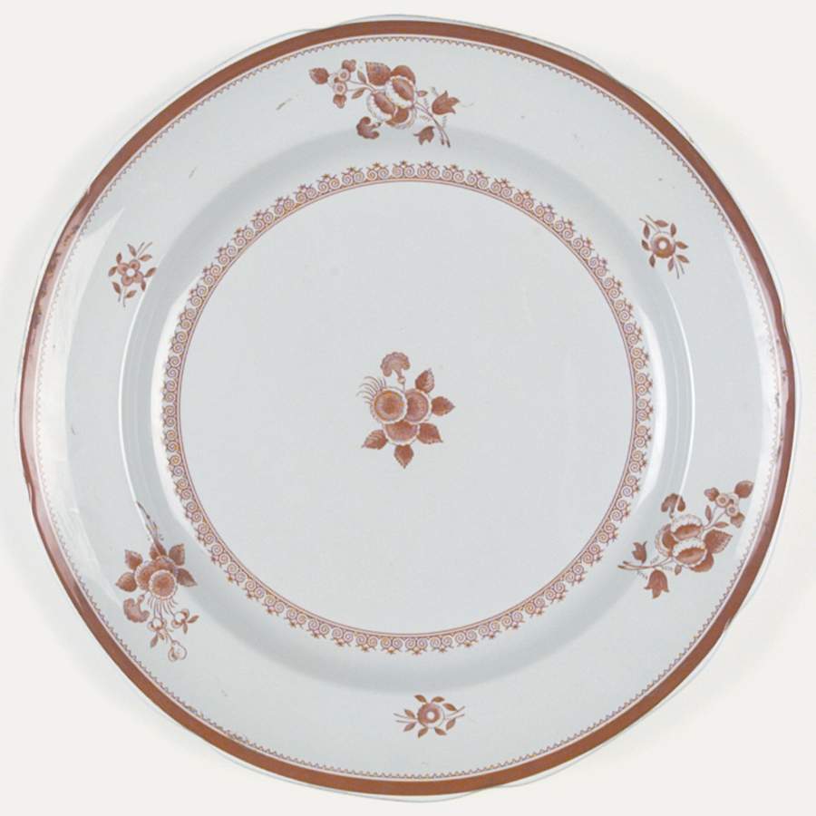 Gloucester Red (Fine Stone) Dinner Plate by Spode-1