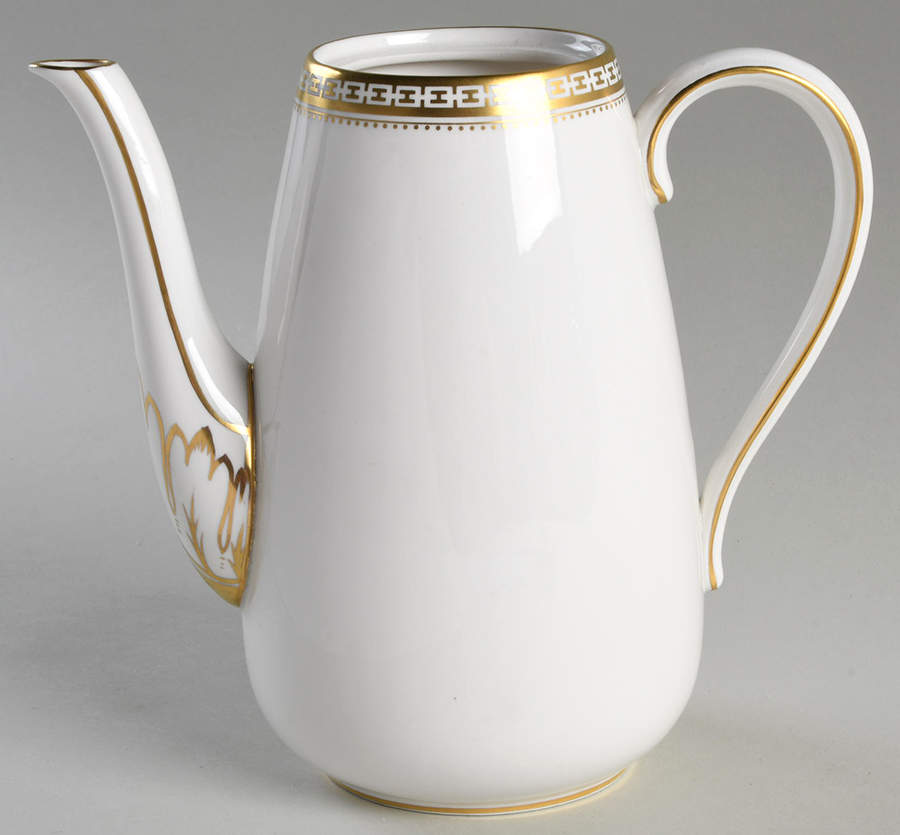 Golden Bracelet Coffee Pot No Lid by Spode-1