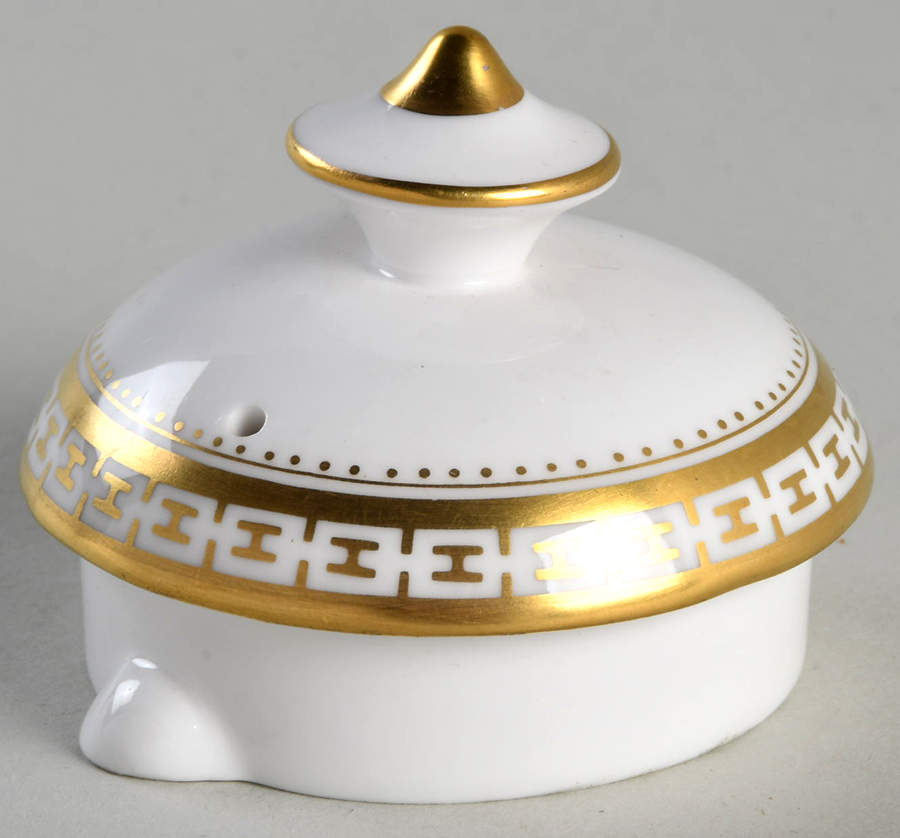 Golden Bracelet Lid for Coffee Pot by Spode-1