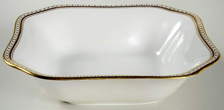 Golden Bracelet 9" Square Vegetable Bowl by Spode-1