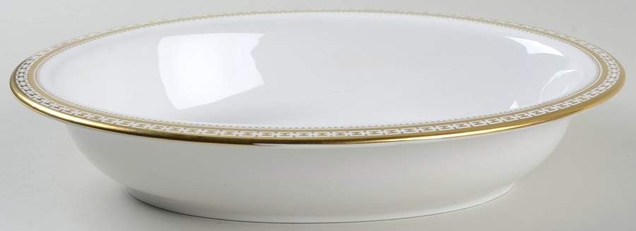 Golden Bracelet 9" Oval Vegetable Bowl by Spode-1