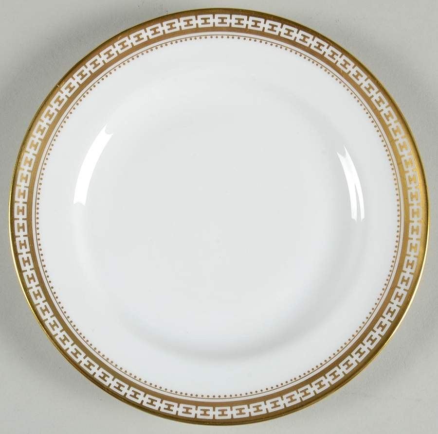 Golden Bracelet Bread & Butter Plate by Spode-1