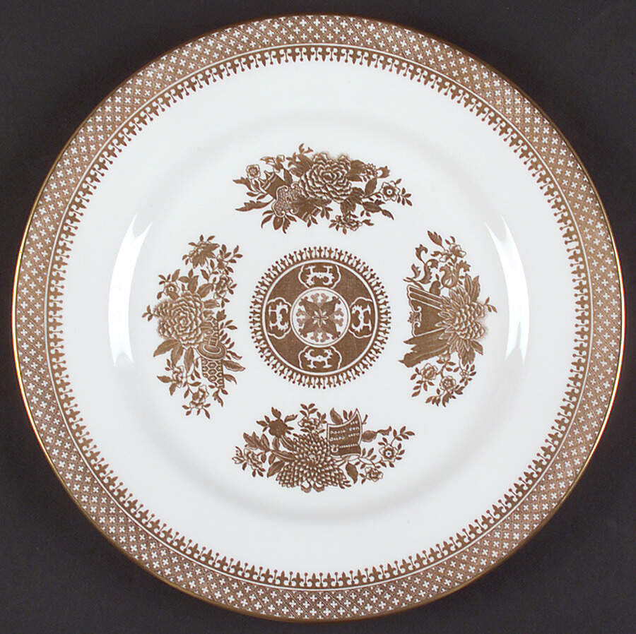 Golden Clipper Dinner Plate by Spode-1