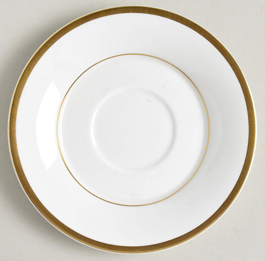 Golden Eternity Saucer by Spode-1