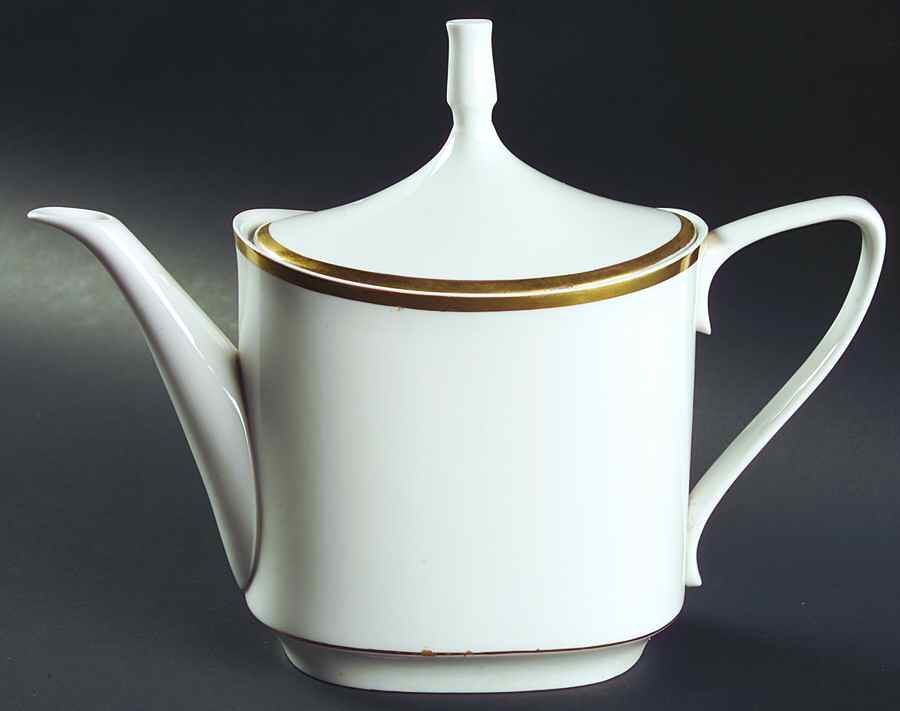 Golden Eternity Teapot & Lid by Spode-1