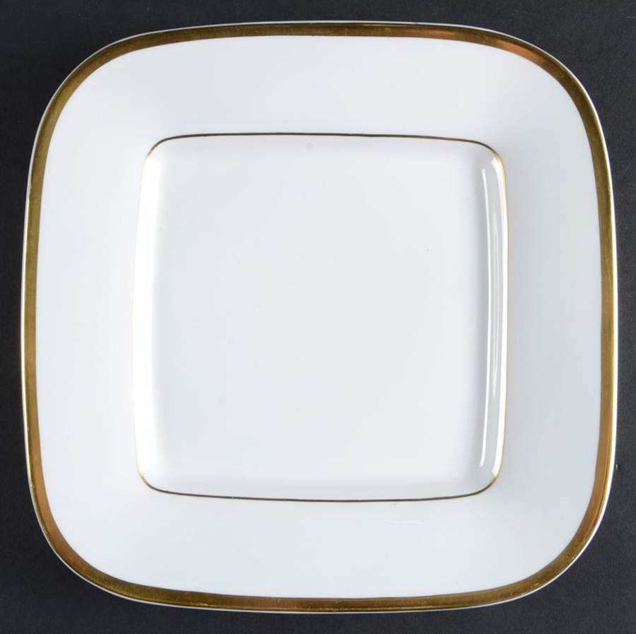 Golden Eternity Cake Plate by Spode-1