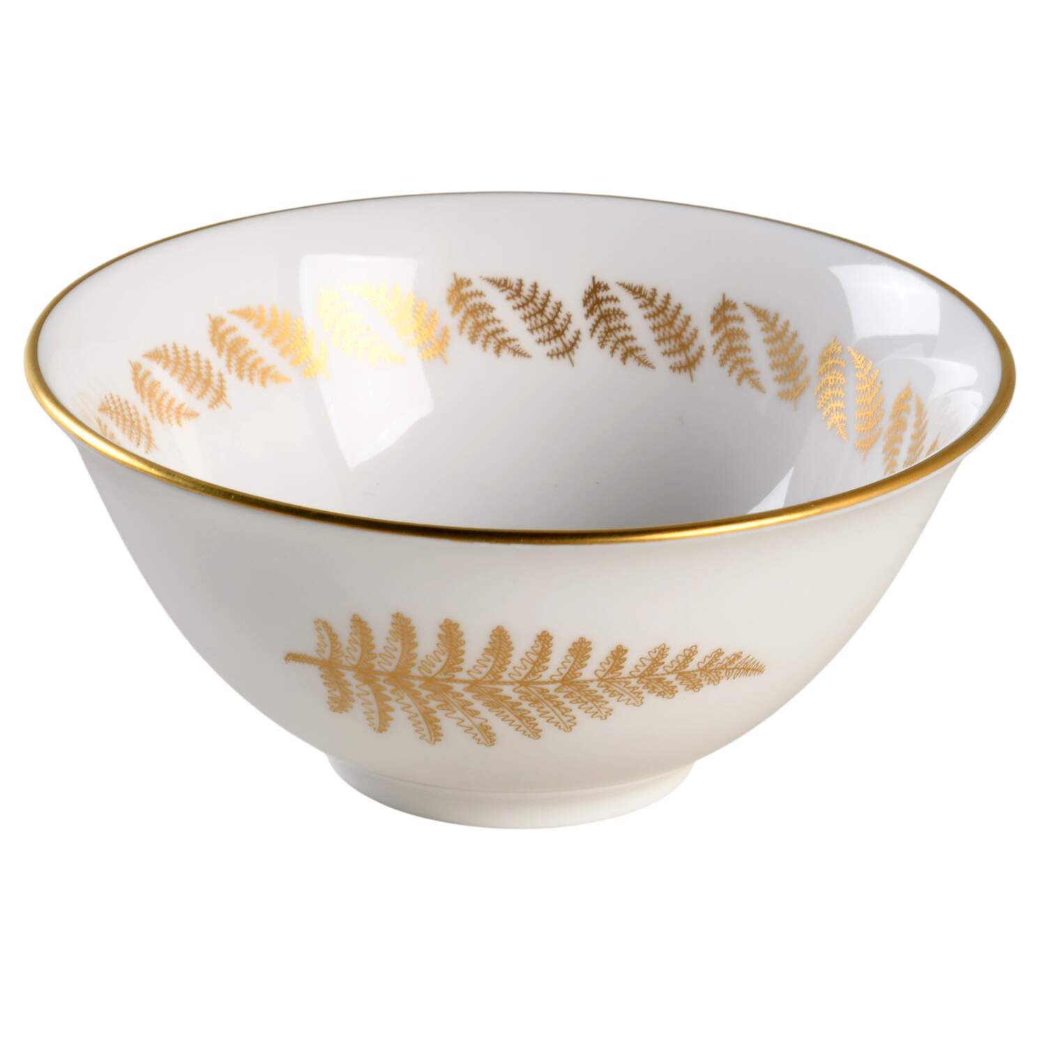 Golden Fern Open Sugar Bowl by Spode-1