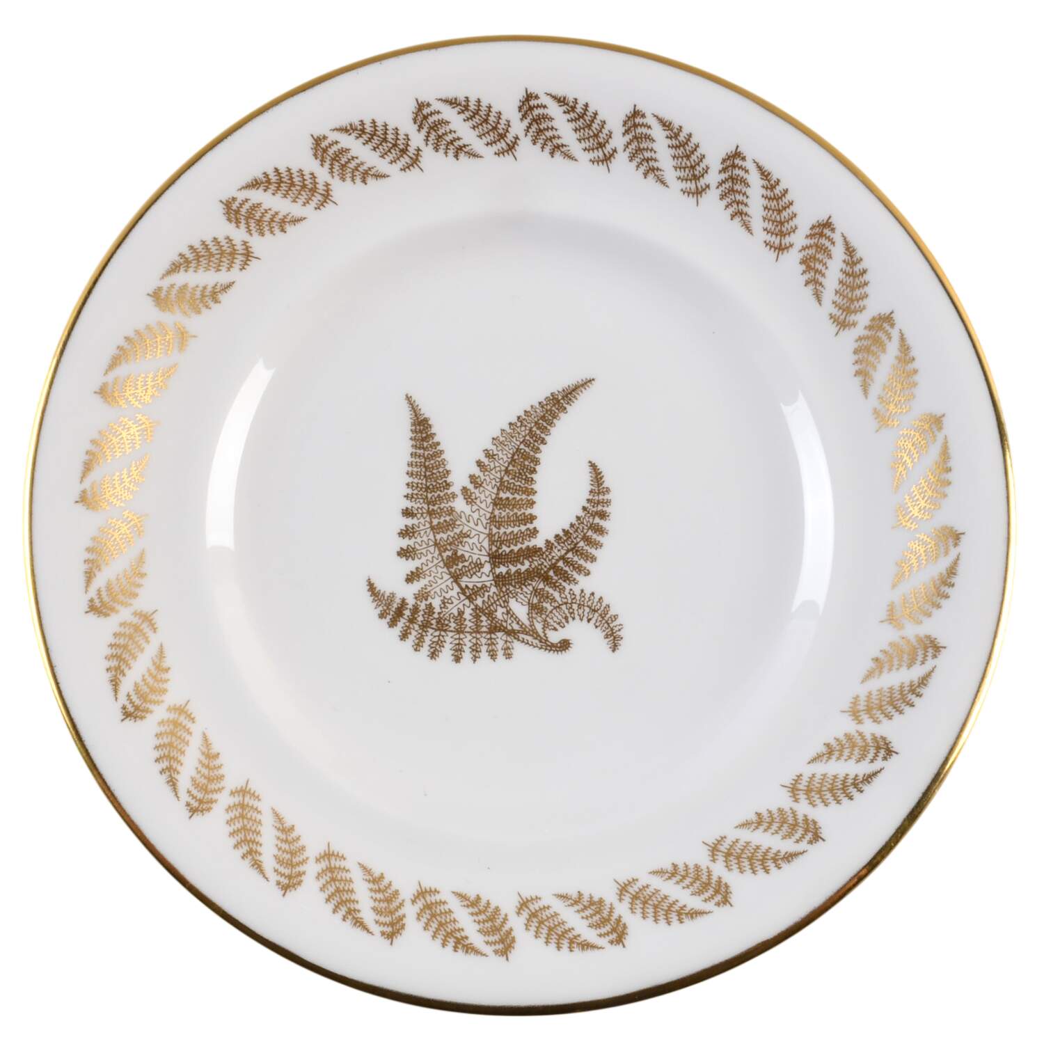 Golden Fern Bread & Butter Plate by Spode-1
