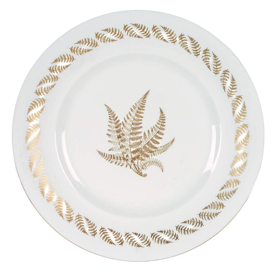 Golden Fern Dinner Plate by Spode-1