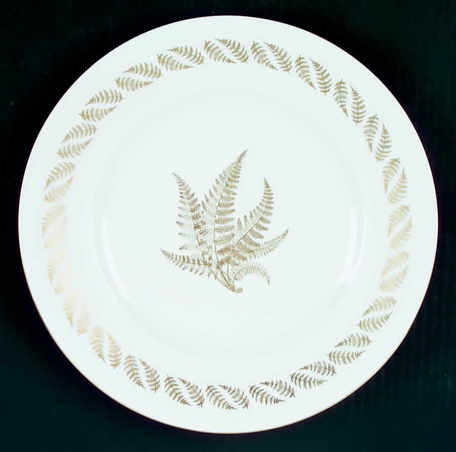 Golden Fern Dinner Plate by Spode-1