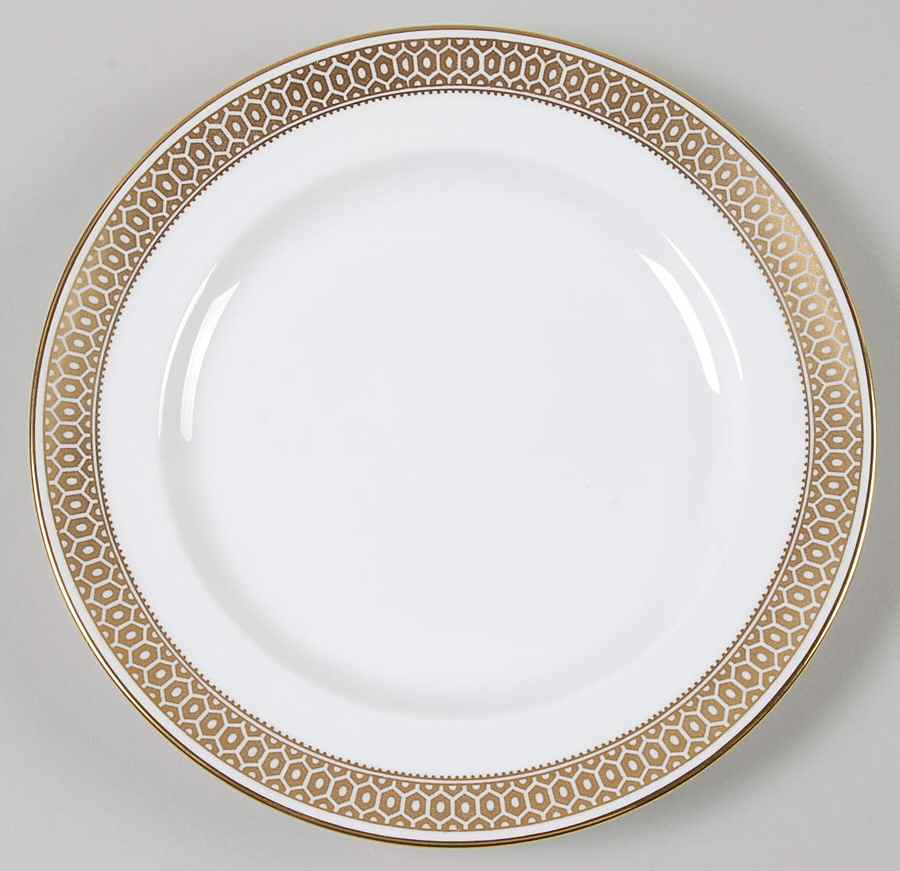 Golden Honeycomb Salad Plate by Spode-1