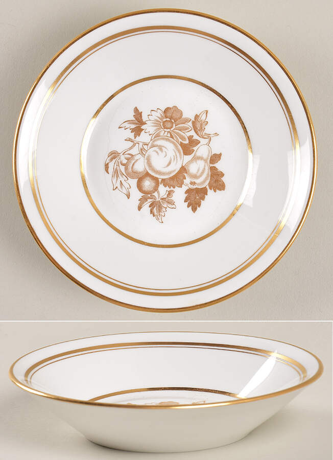 Golden Harvest Fruit/Dessert (Sauce) Bowl by Spode-1