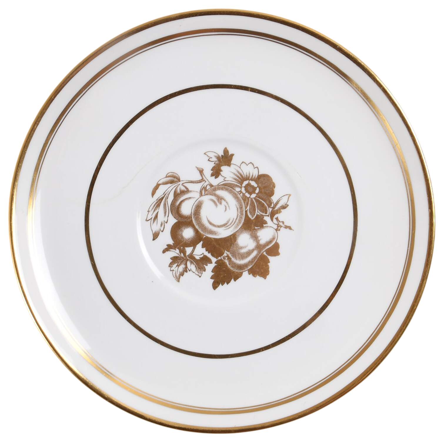 Golden Harvest Saucer for Cream Soup Bowl by Spode-1