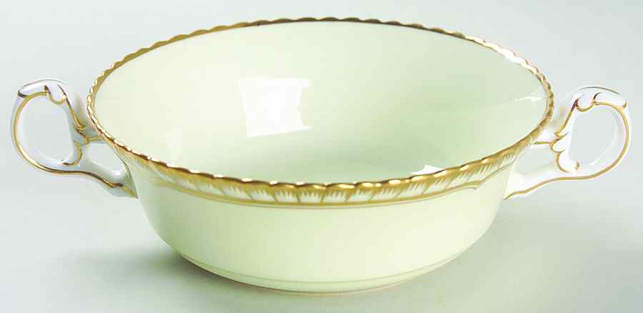 Goldsmith Flat Cream Soup Bowl by Spode-1