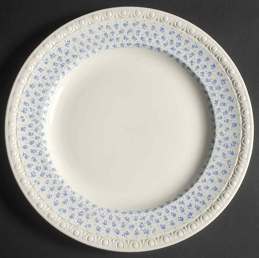 Gossamer Blue 13" Chop Plate (Round Platter) by Spode-1