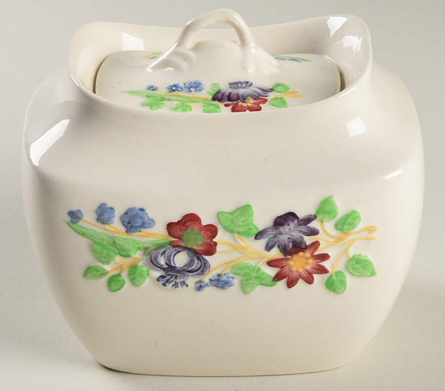 Golden State Sugar Bowl & Lid by Spode-1