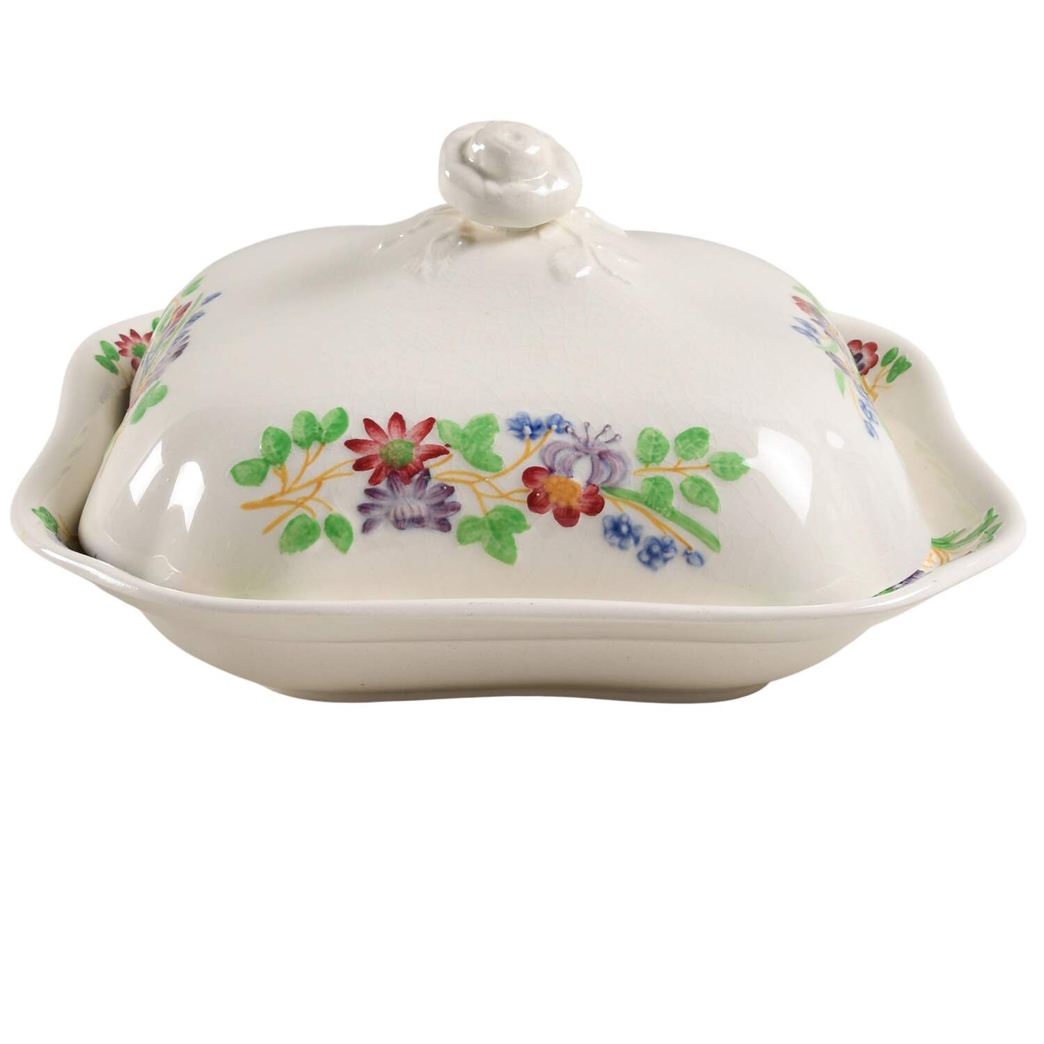 Golden State Square Covered Vegetable by Spode-1