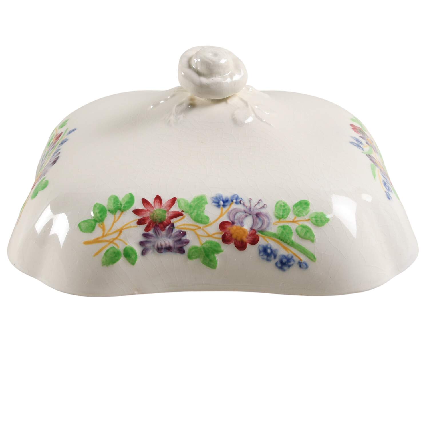 Golden State Lid for Square Vegetable by Spode-1