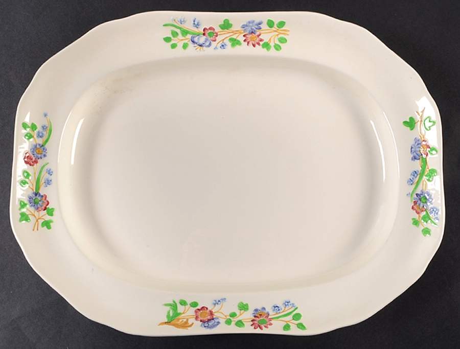 Golden State 14" Oval Serving Platter by Spode-1