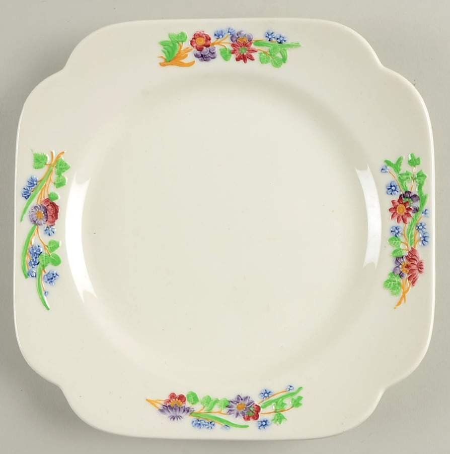 Golden State Square Luncheon Plate by Spode-1