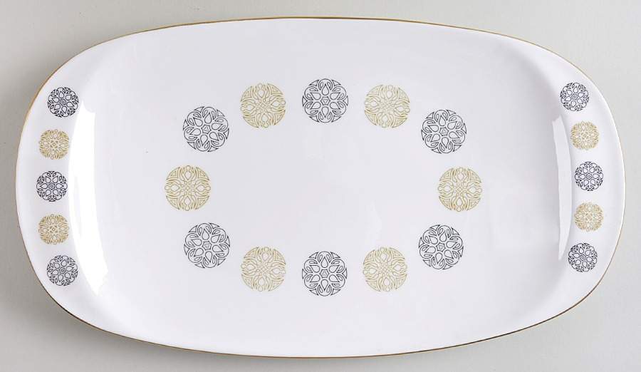 Gothic 12" Oval Serving Platter by Spode-1