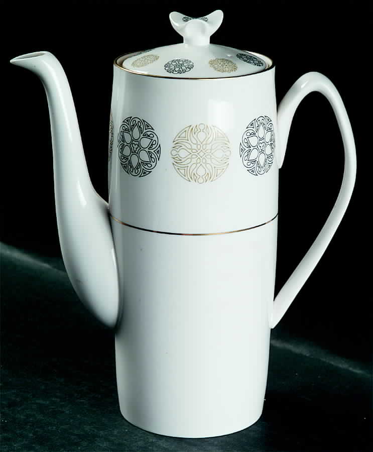 Gothic Coffee Pot & Lid by Spode-1