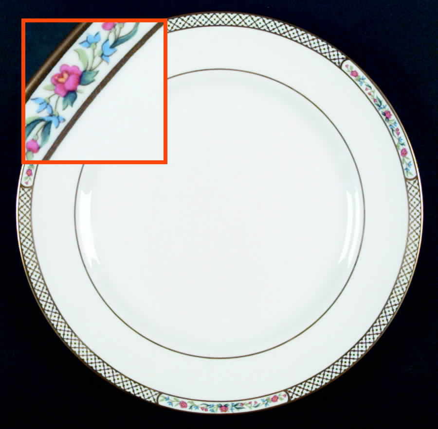 Golden Trellis Dinner Plate by Spode-1