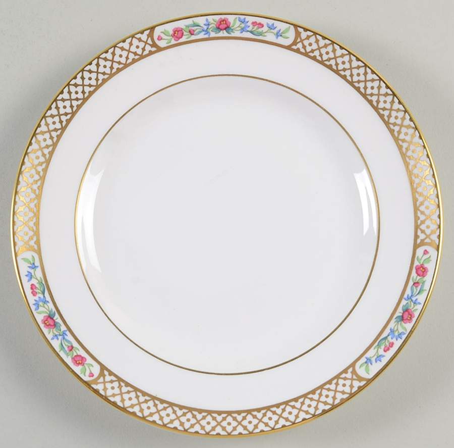 Golden Trellis Bread & Butter Plate by Spode-1