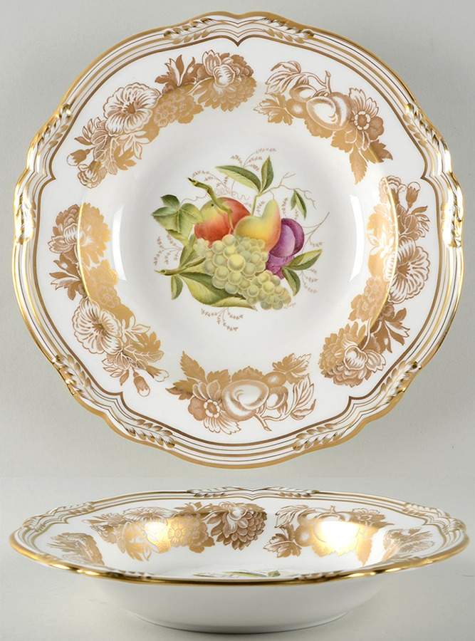 Golden Valley Rim Soup Bowl by Spode-1