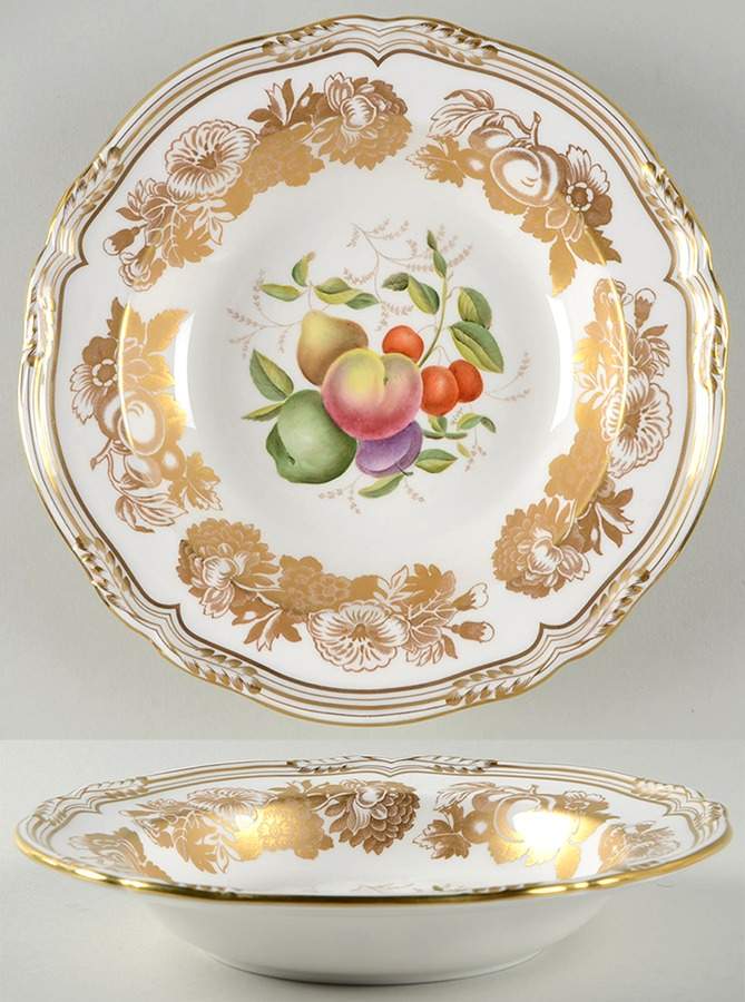 Golden Valley Rim Soup Bowl by Spode-1