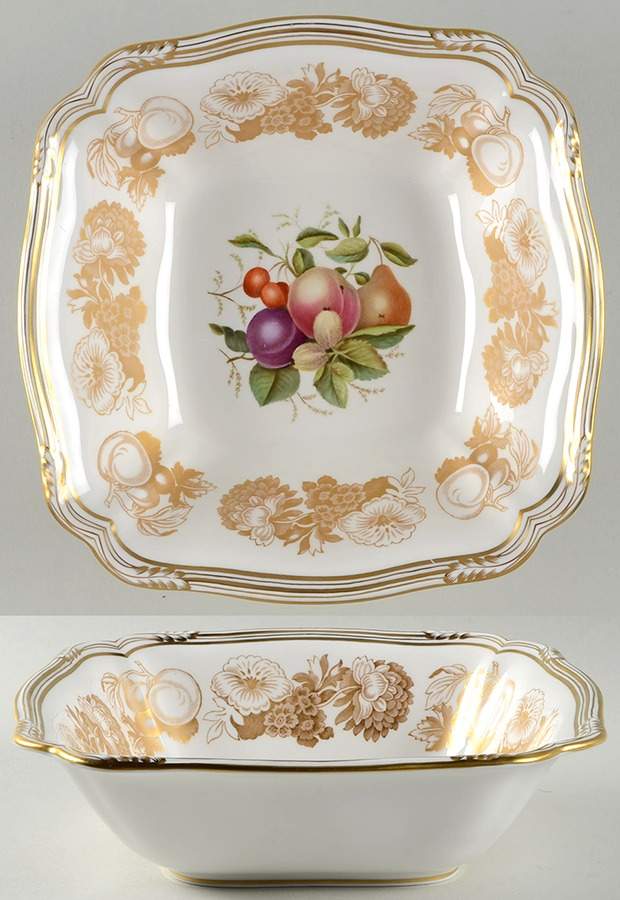 Golden Valley 9" Salad Serving Bowl by Spode-1