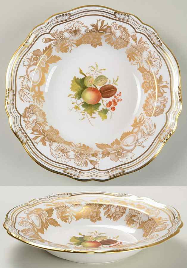 Golden Valley Rim Soup Bowl by Spode-1