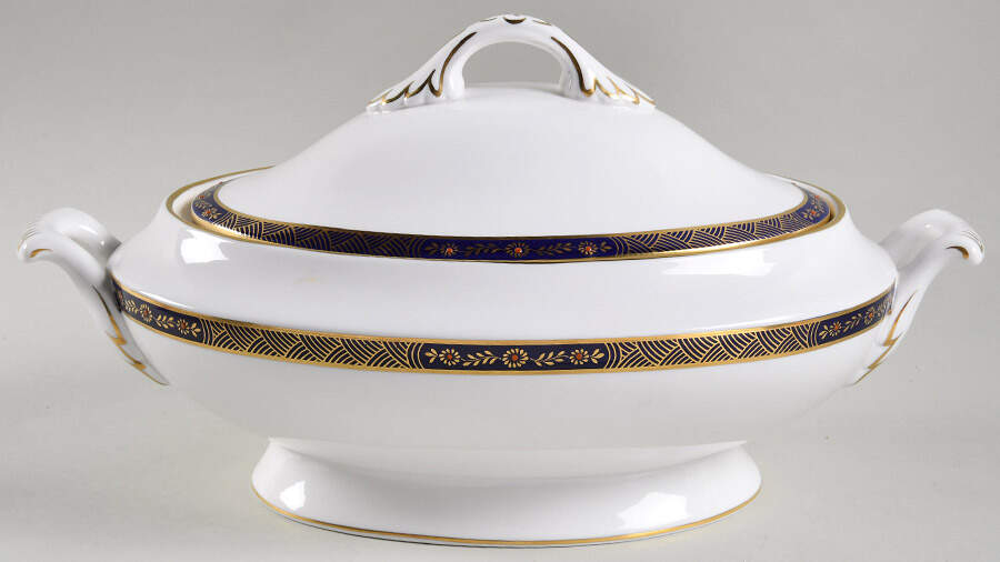Granville Oval Covered Vegetable by Spode-1