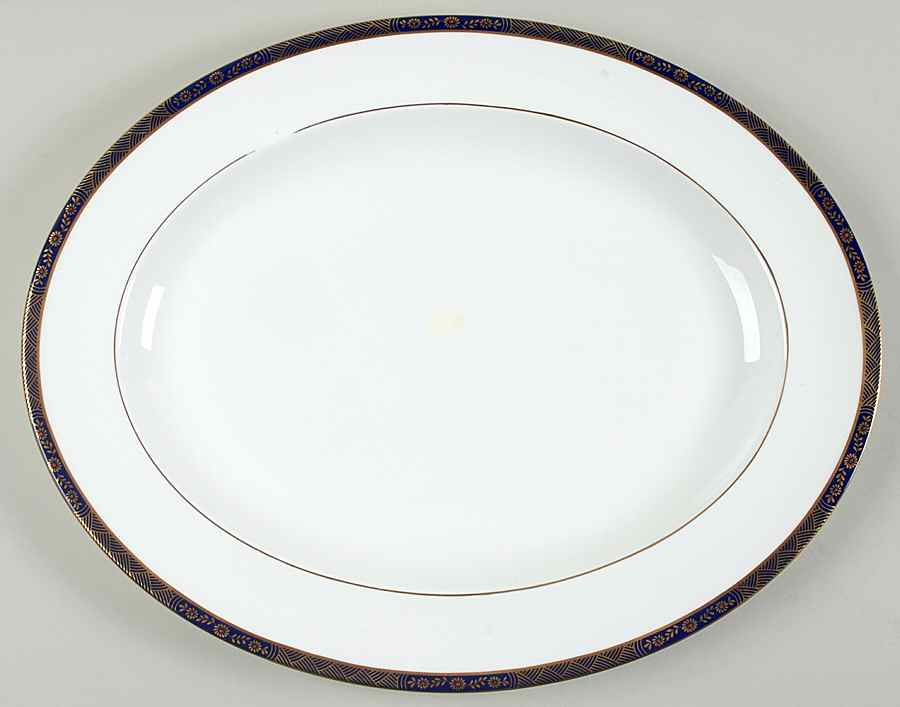 Granville 16" Oval Serving Platter by Spode-1