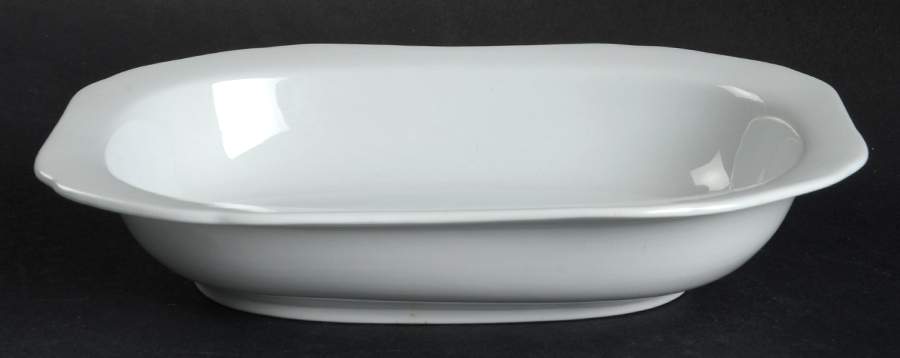 Graystone (New Stone) 8" Oval Vegetable Bowl by Spode-1