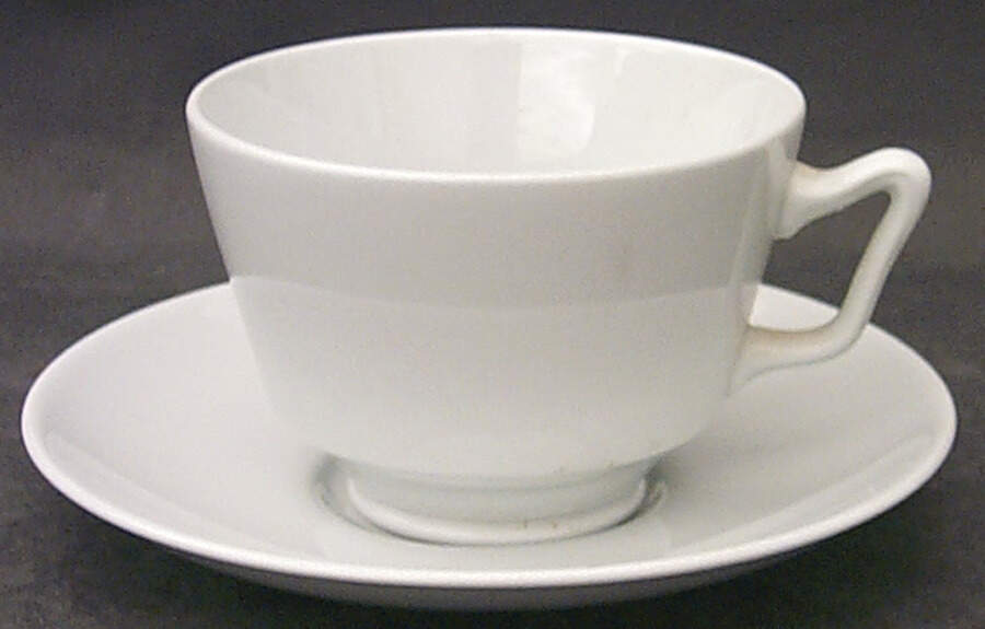 Graystone (Fine Stone) London Shape Oversized Cup & Saucer Set by Spode-1