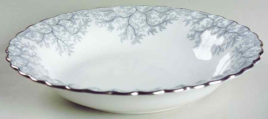 Gray Coral Coupe Soup Bowl by Spode-1