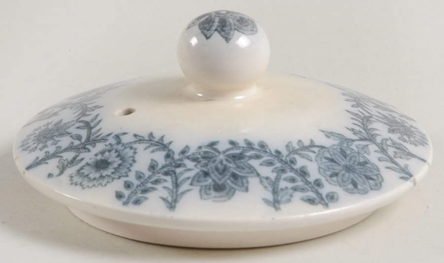 Gray Delhi Lid for Teapot by Spode-1