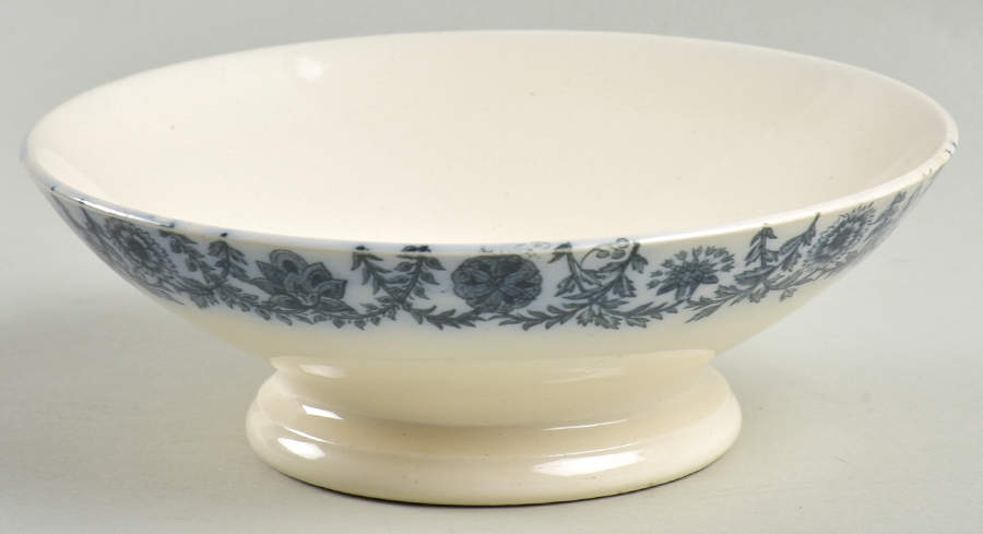 Gray Delhi 3 Pc Soap Dish No Lid or Strainer by Spode-1