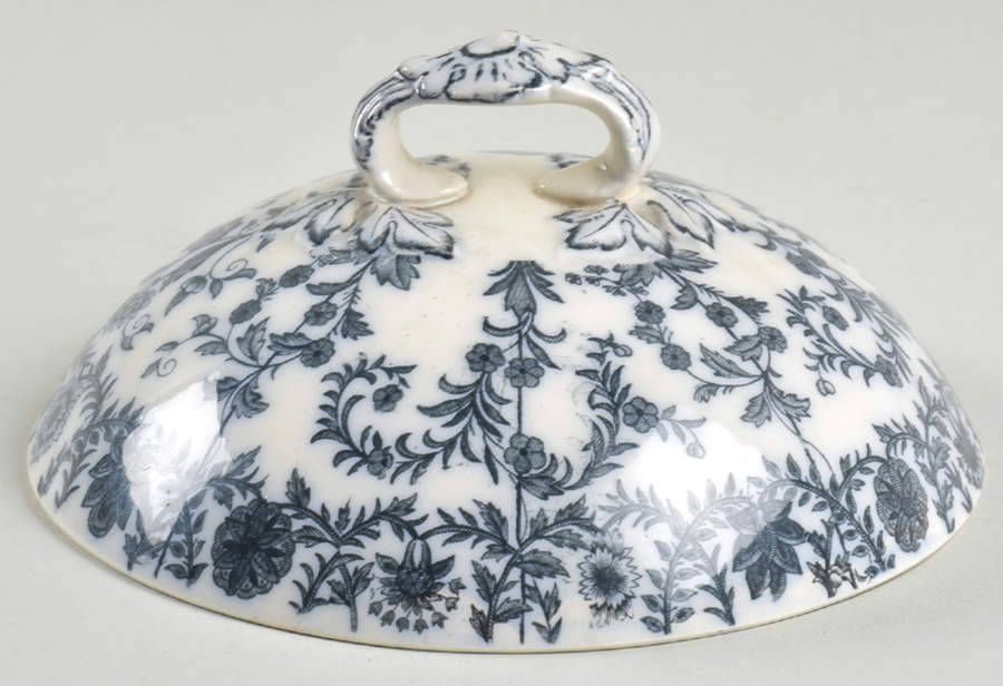 Gray Delhi Lid for 3 Pc Soap Dish by Spode-1