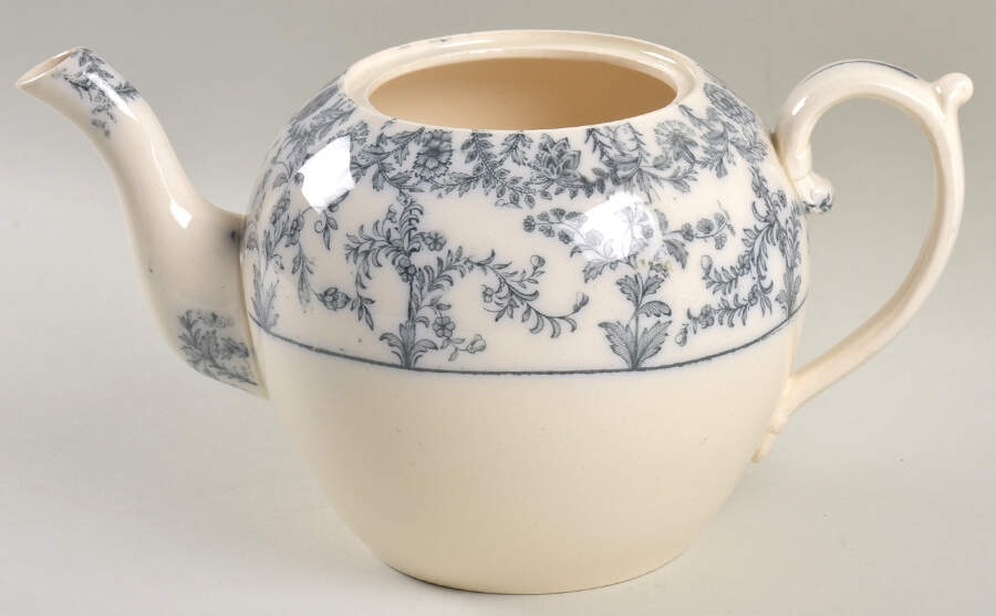 Gray Delhi Teapot No Lid by Spode-1