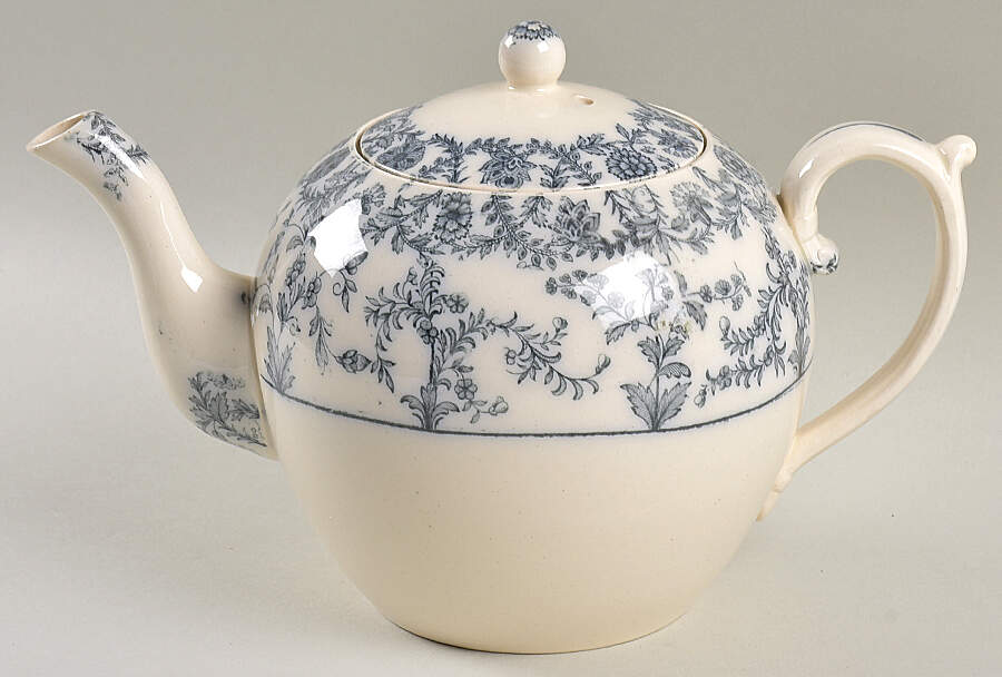Gray Delhi Teapot & Lid by Spode-1