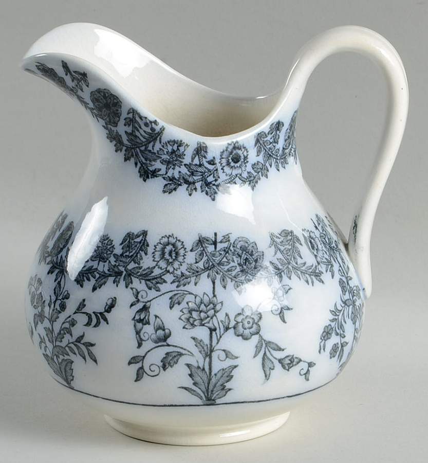 Gray Delhi Creamer by Spode-1