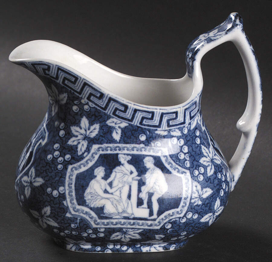 Greek Blue Creamer by Spode-1