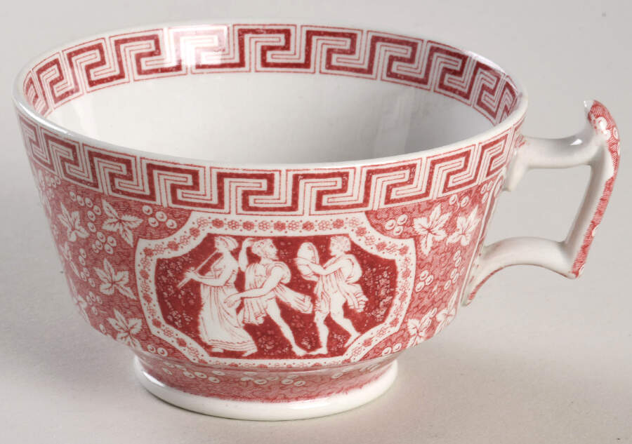 Greek Red Footed Cup by Spode-1